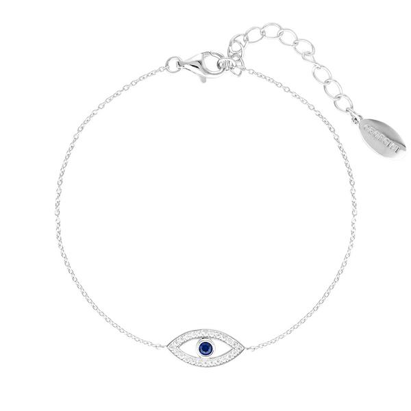 Georgini Rock Star Evil Eye Silver Bracelet