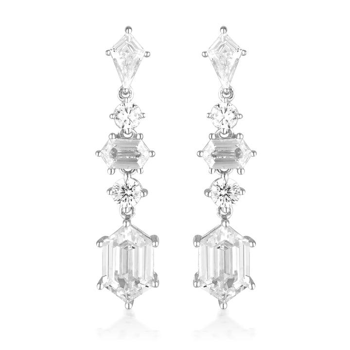 Georgini Rock Star Sword Silver Earrings