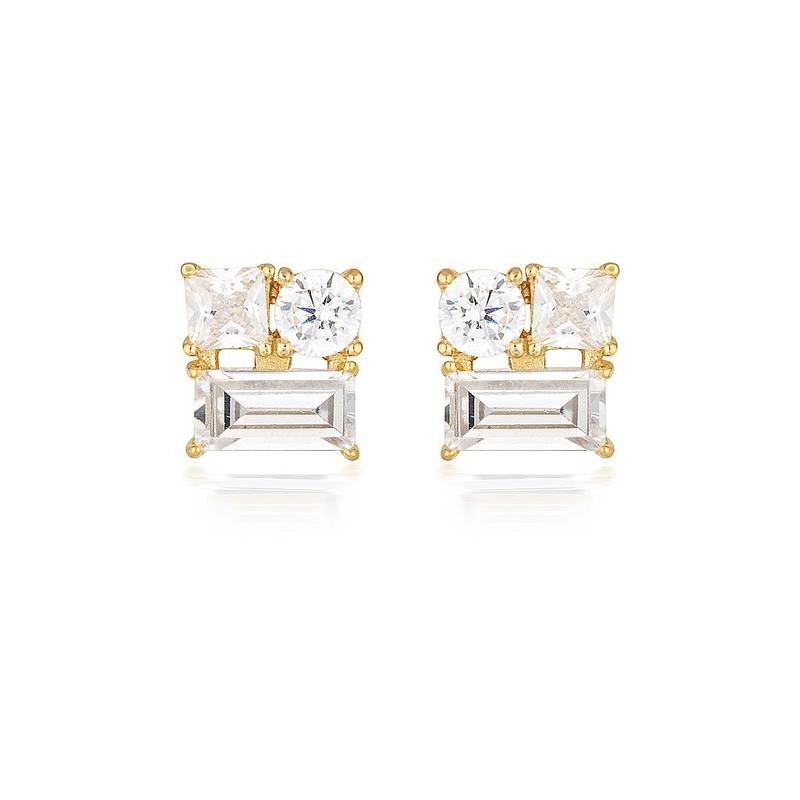 Georgini Thea Gold Stud Earrings