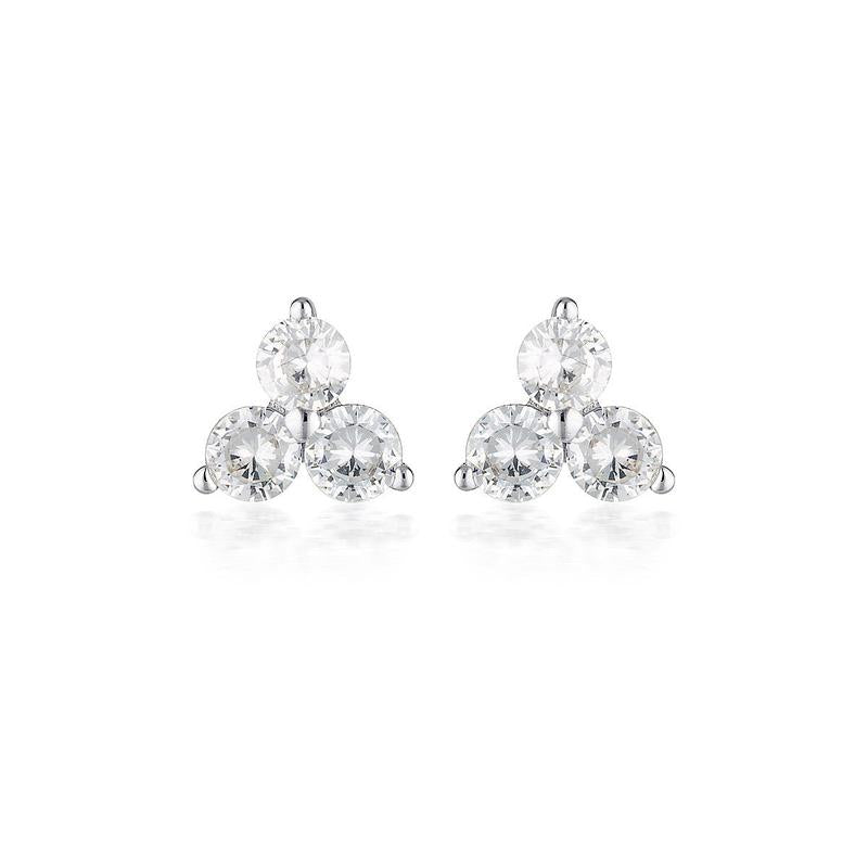Georgini Tia Silver Stud Earring