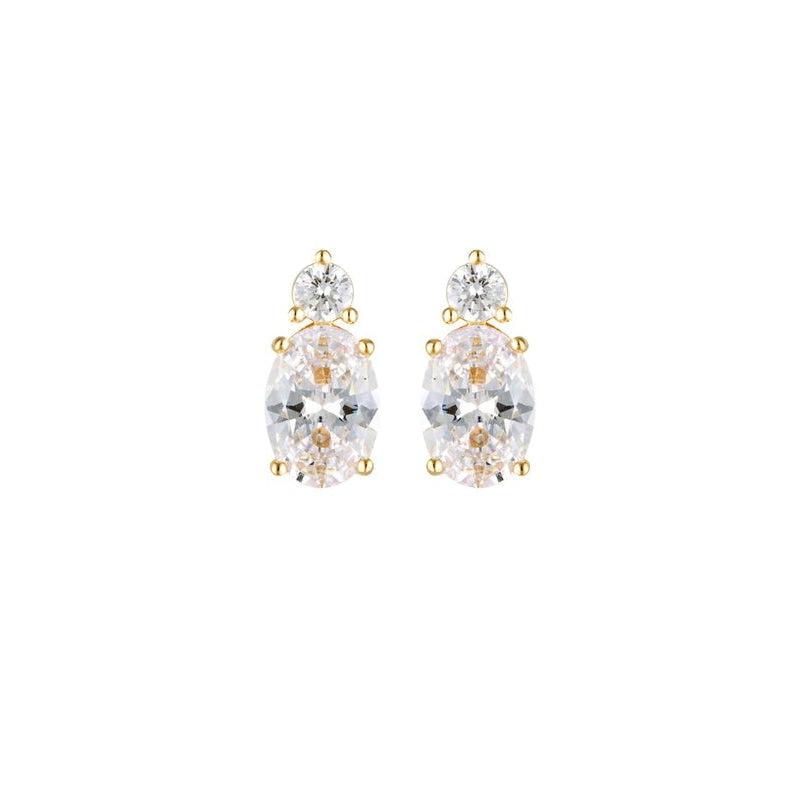 Georgini aurora australis gold earrings