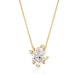 Georgini aurora southern lights gold pendant