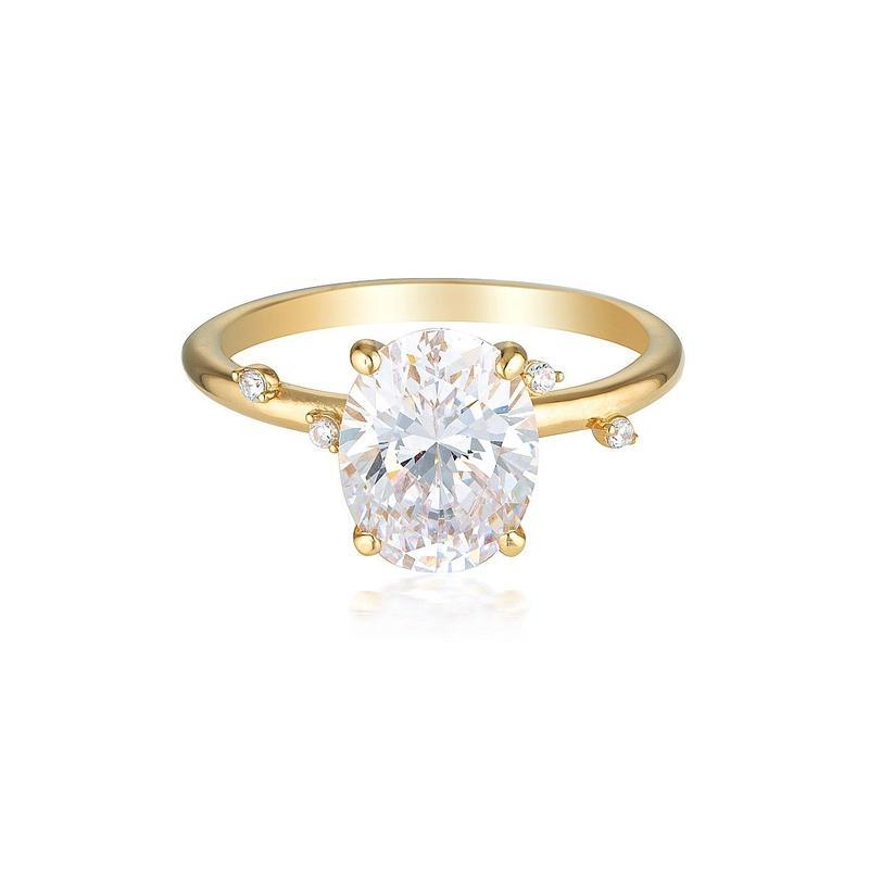 Georgini aurora southern lights gold ring