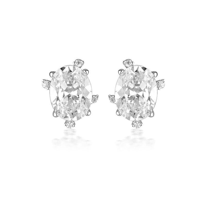 Georgini aurora southern lights silver earrings