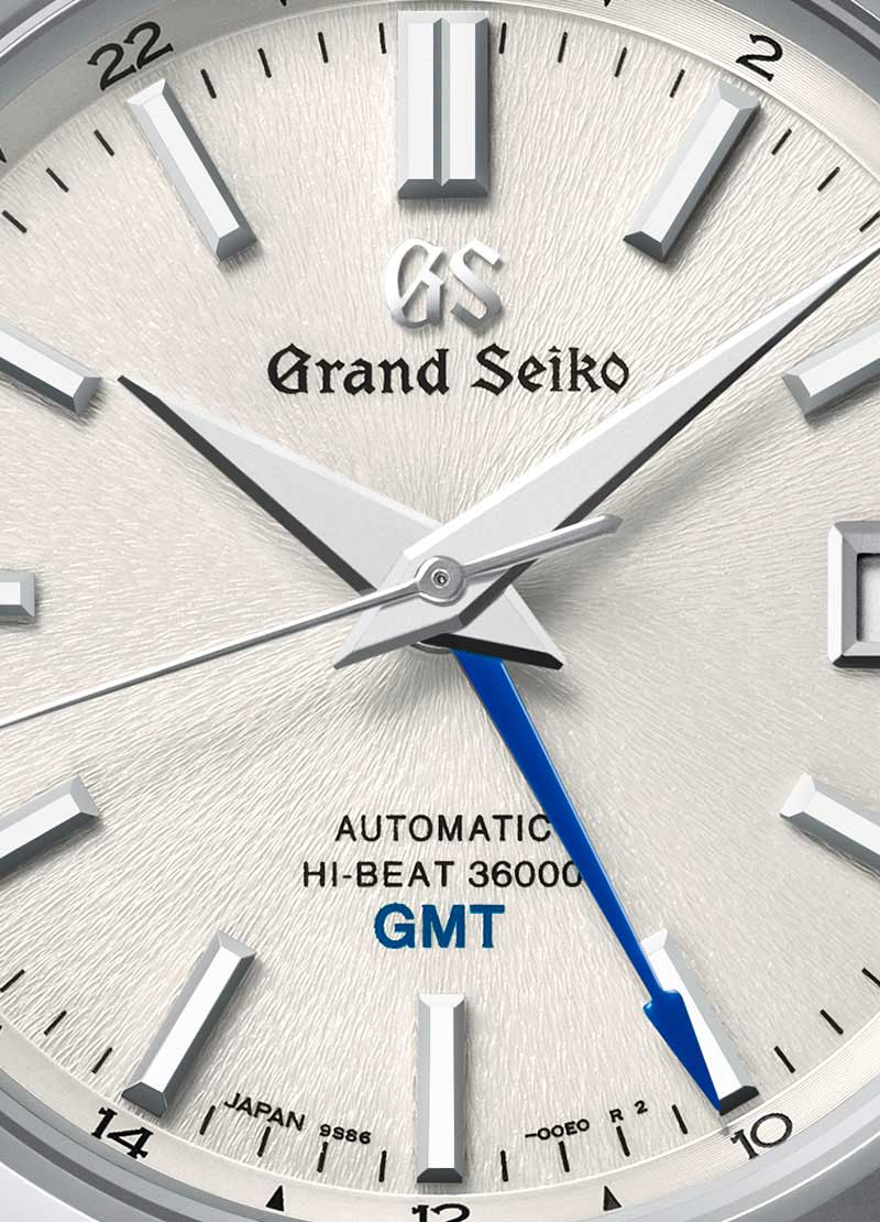 Grand Seiko Heritage SBGJ201 Men's Hi-Beat GMT Stainless Steel Watch