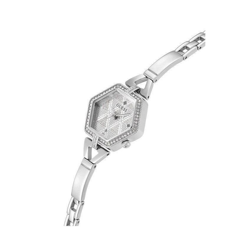 Guess Audrey Silver Dial Analog Watch