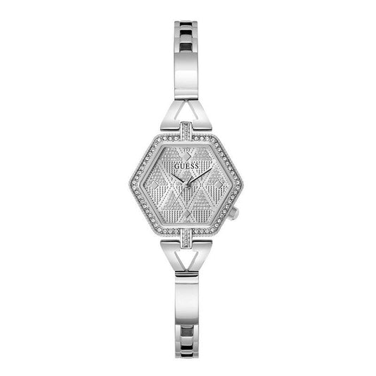 Guess Audrey Silver Dial Analog Watch