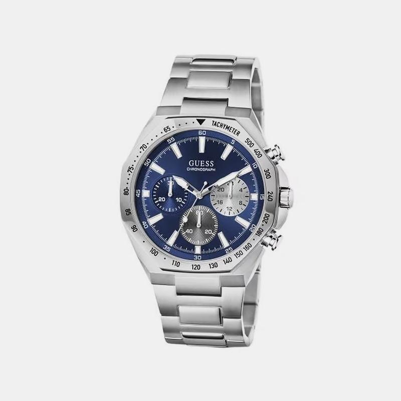 Guess Blake Men's Multifunction Watch Silver