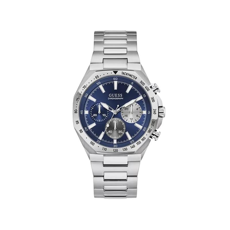 Guess Blake Men's Multifunction Watch Silver