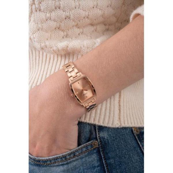 Guess Brilliant Rose Gold Tone Analog Ladies Watch GW0384L3