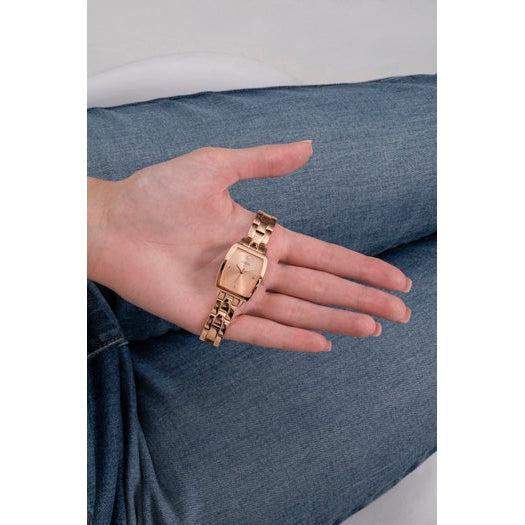 Guess Brilliant Rose Gold Tone Analog Ladies Watch GW0384L3