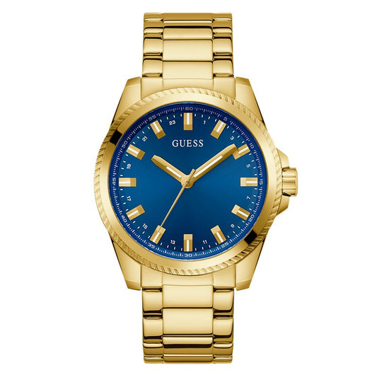 Guess Champ Blue Dial Analog Watch