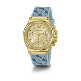 Guess Charisma Champagne Dial Multifunction Watch