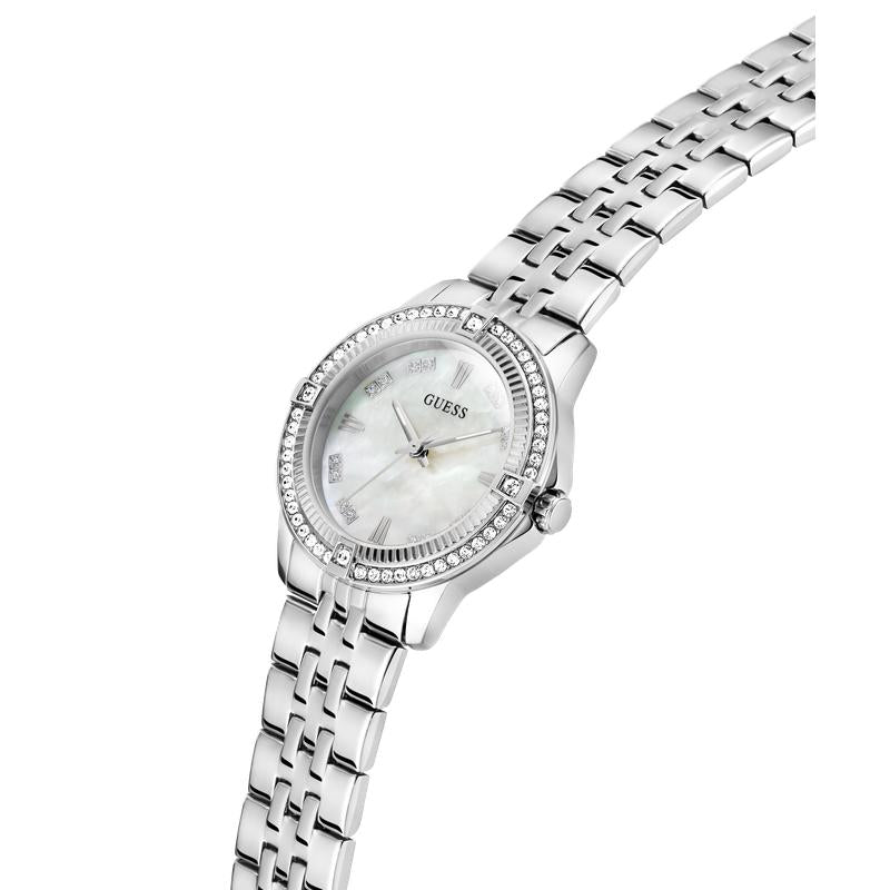 Guess Colette Silver Tone Analog Women's Watch