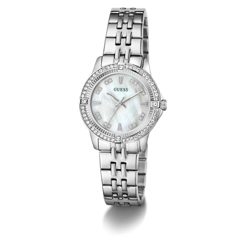 Guess Colette Silver Tone Analog Women's Watch