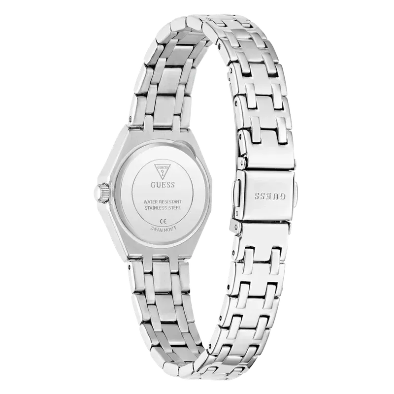 Guess Elegant Pixie Silver-Tone Analog Watch