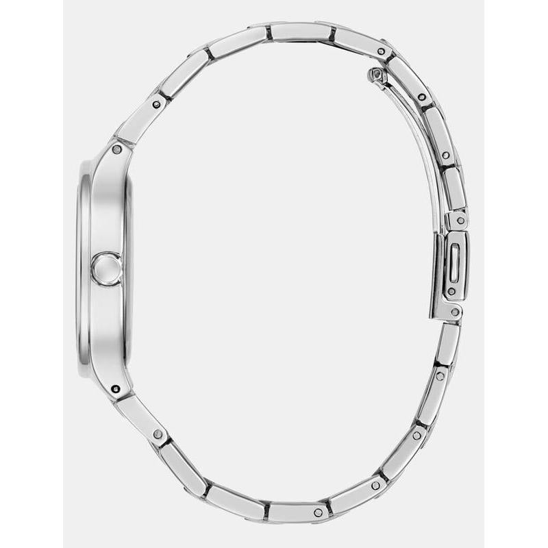 Guess Elegant Women's Silver-Tone Analog Watch