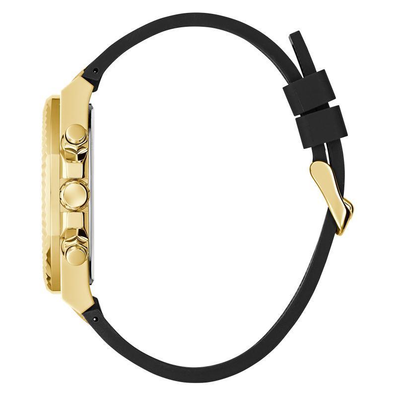 Guess Equity Black Gold Multifunction Watch