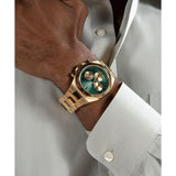 Guess Equity Green Dial Multifunction Watch