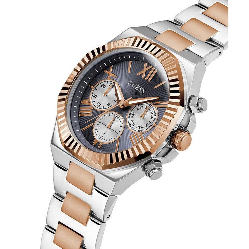 Guess Equity Navy Dial Multifunction Watch