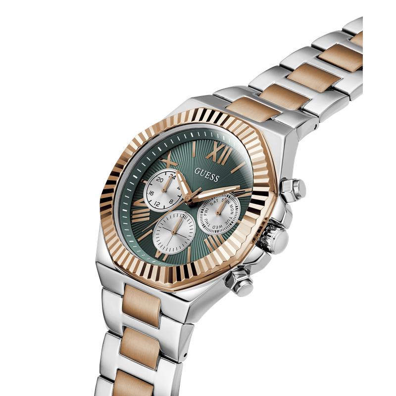 Guess Equity Men's Multifunction Watch Two Tone