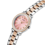 Guess Fawn Pink Dial Analog Watch