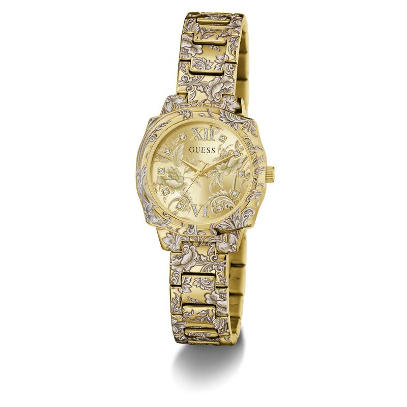 GUESS Gold Tone Analog Women's Watch