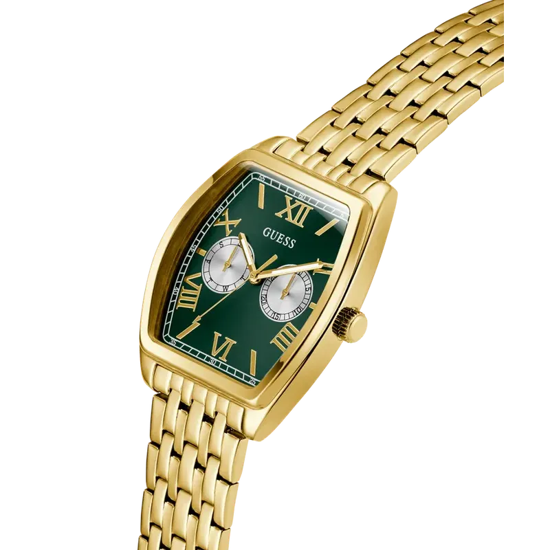 Guess Gold Tone Multi-Function Quartz Watch