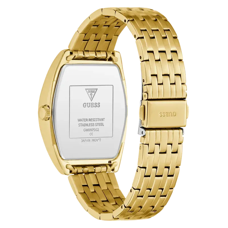 Guess Gold Tone Multi-Function Quartz Watch