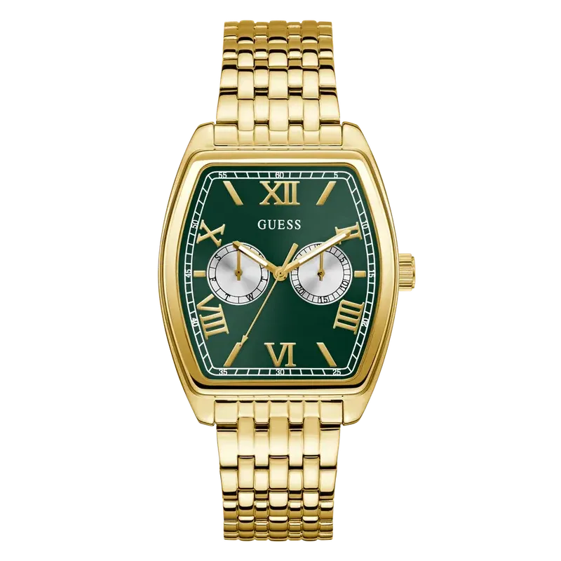 Guess Gold Tone Multi-Function Quartz Watch