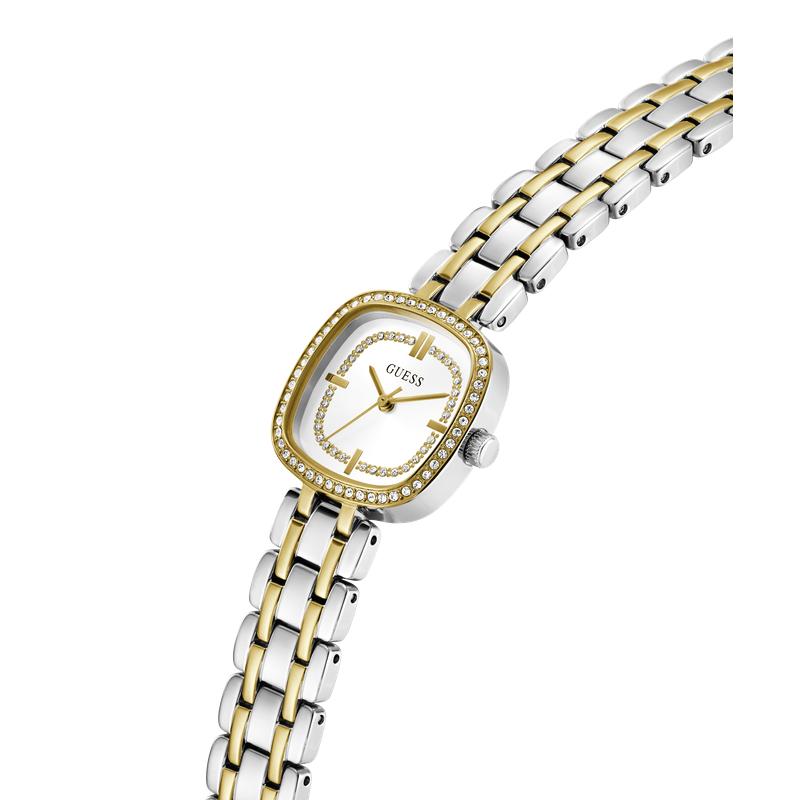 Guess Hazel 2-Tone Women's Analog Watch with Crystal Detailing