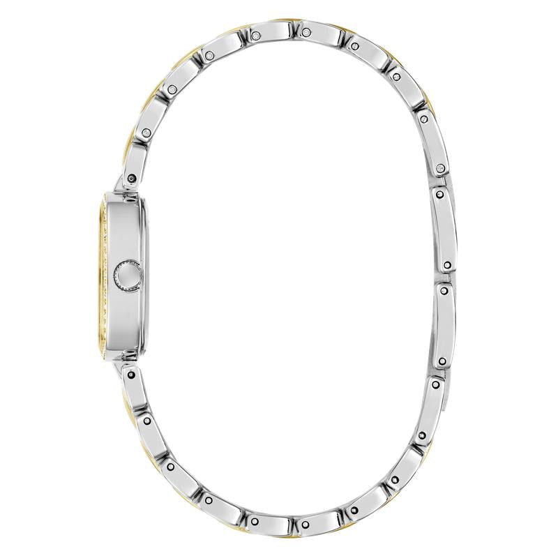 Guess Hazel 2-Tone Women's Analog Watch with Crystal Detailing
