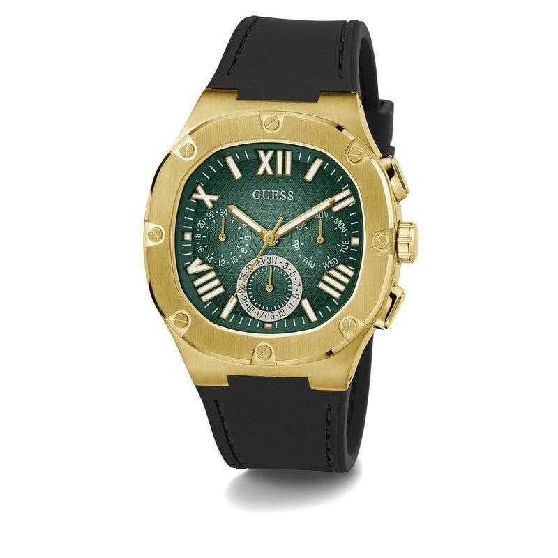 Guess Headline Black and Gold Watch GW0571G3