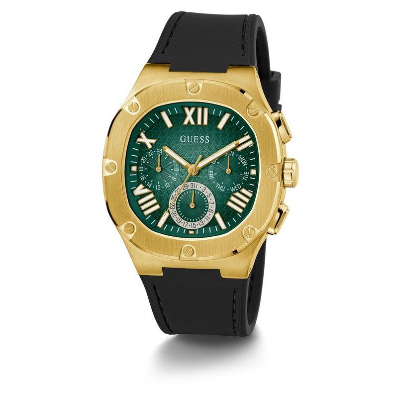 Guess Headline Black and Gold Watch GW0571G3