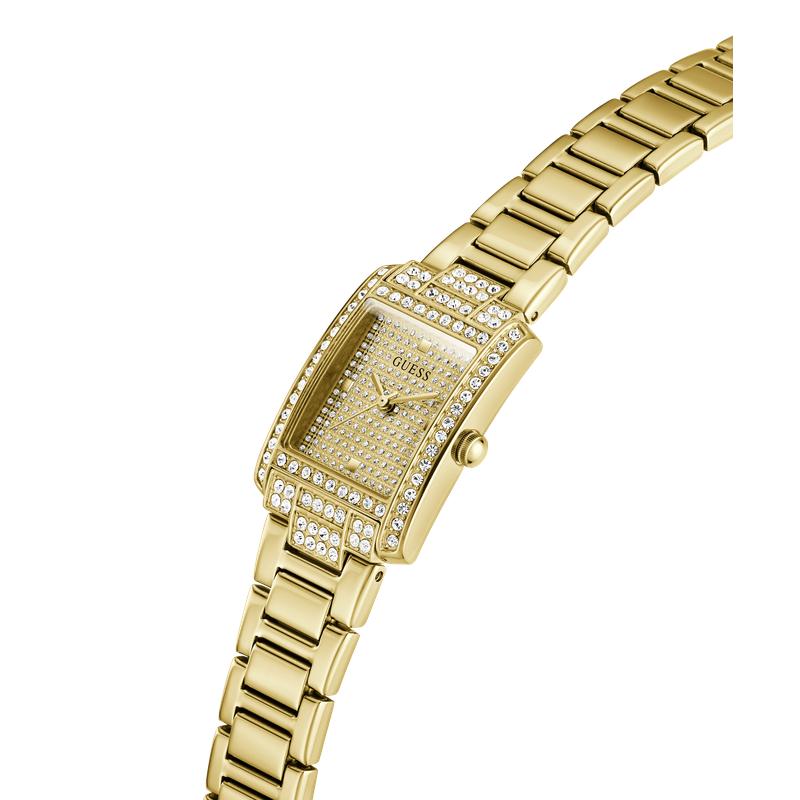 Guess Ladies Gold Tone Analog Watch