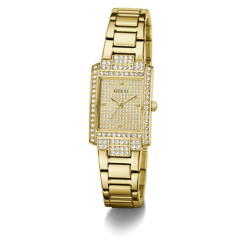 Guess Ladies Gold Tone Analog Watch