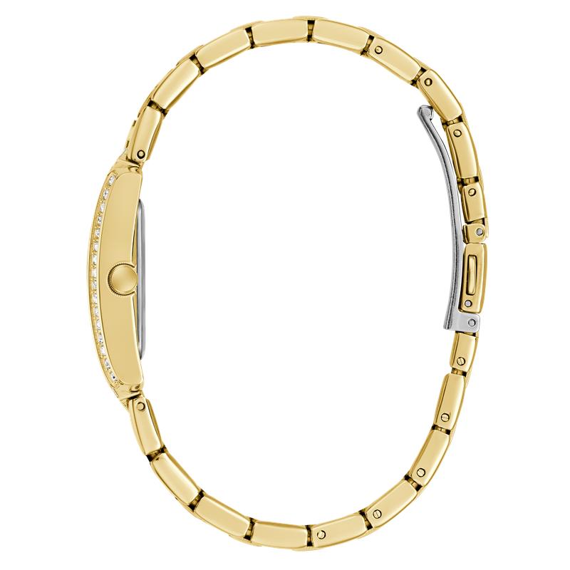 Guess Ladies Gold Tone Analog Watch