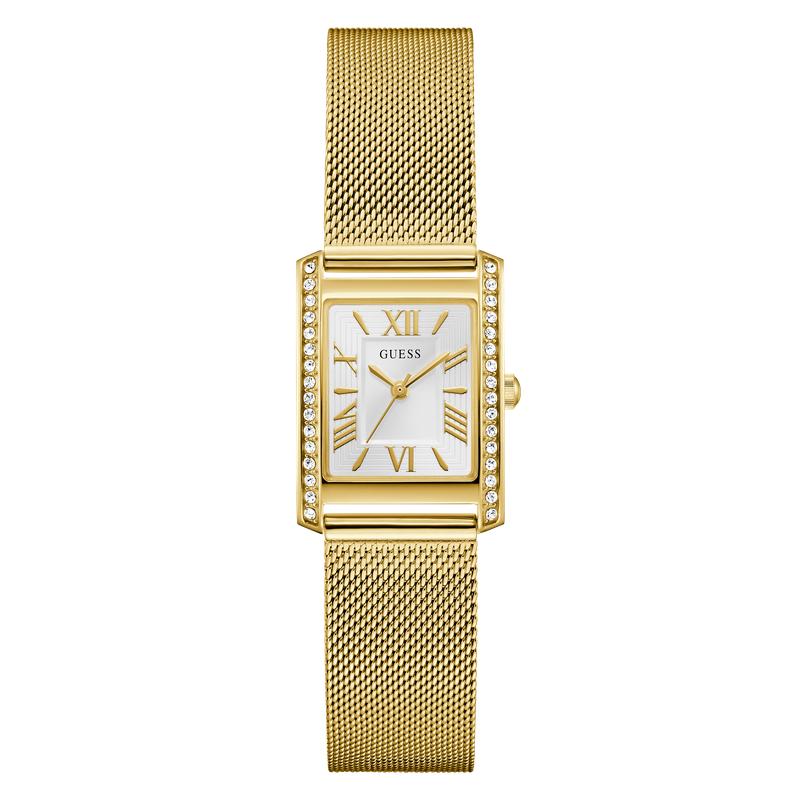 Guess Ladies Gold Tone Analog Watch