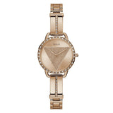Guess Ladies Rose Gold Tone Analog Watch
