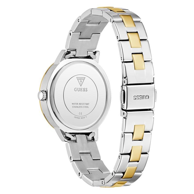 Guess Ladies Two-Tone Gold & Silver Analog Watch