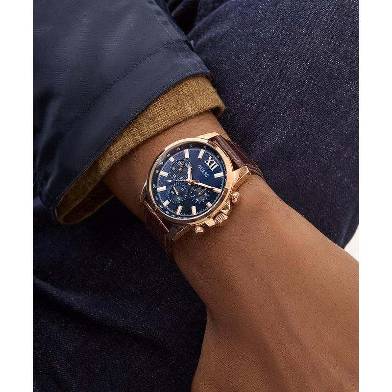 Guess Mens Brown Multi-Function Watch