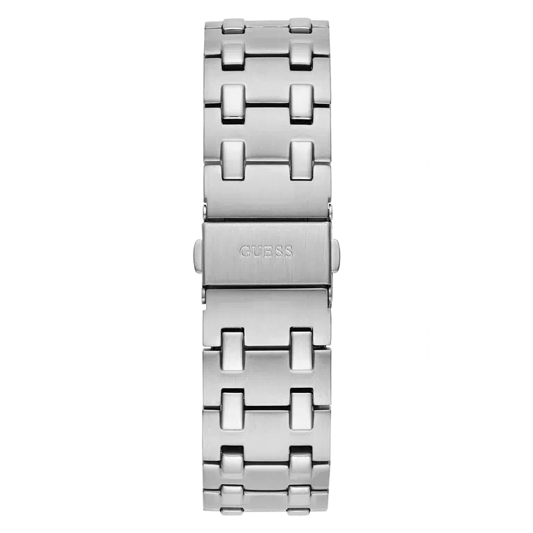 Guess Mens Silver Tone Analog Watch GW0575G4