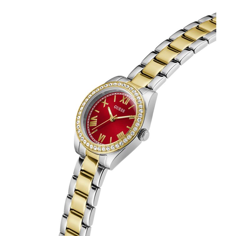 Guess Mini Luna Two‑Tone Quartz Watch