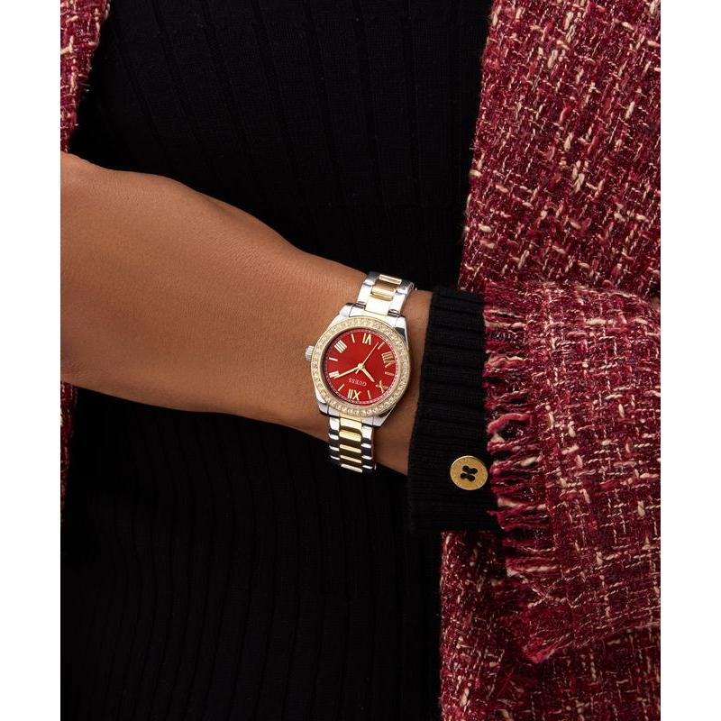 Guess Mini Luna Two‑Tone Quartz Watch