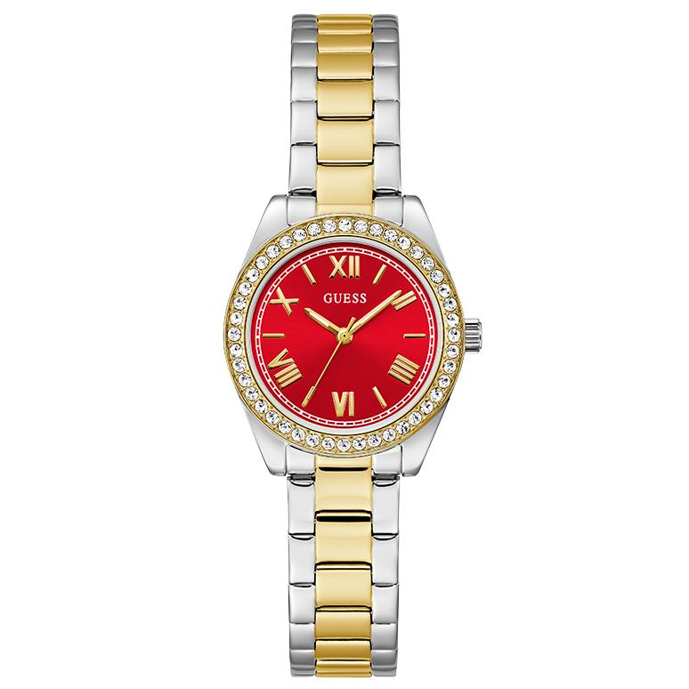 Guess Mini Luna Two‑Tone Quartz Watch