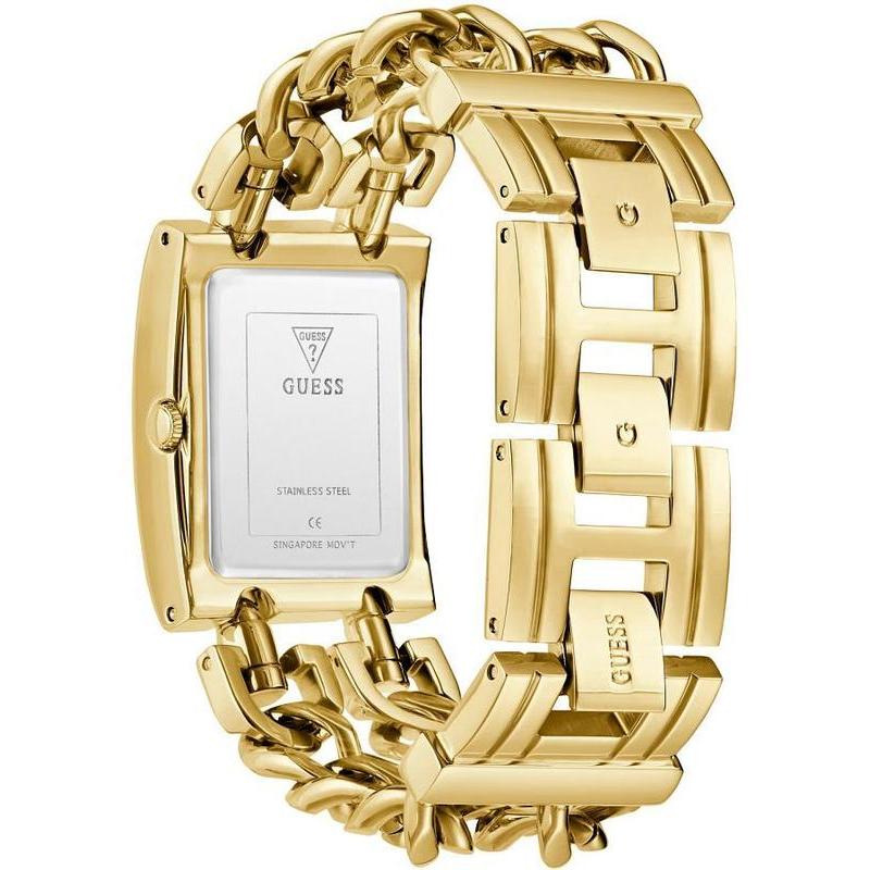 Guess Mod Heavy Metal Gold PVD Ladies Watch