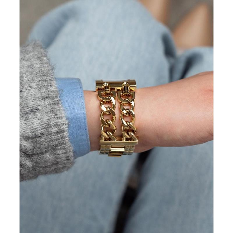 Guess Mod Heavy Metal Gold PVD Ladies Watch