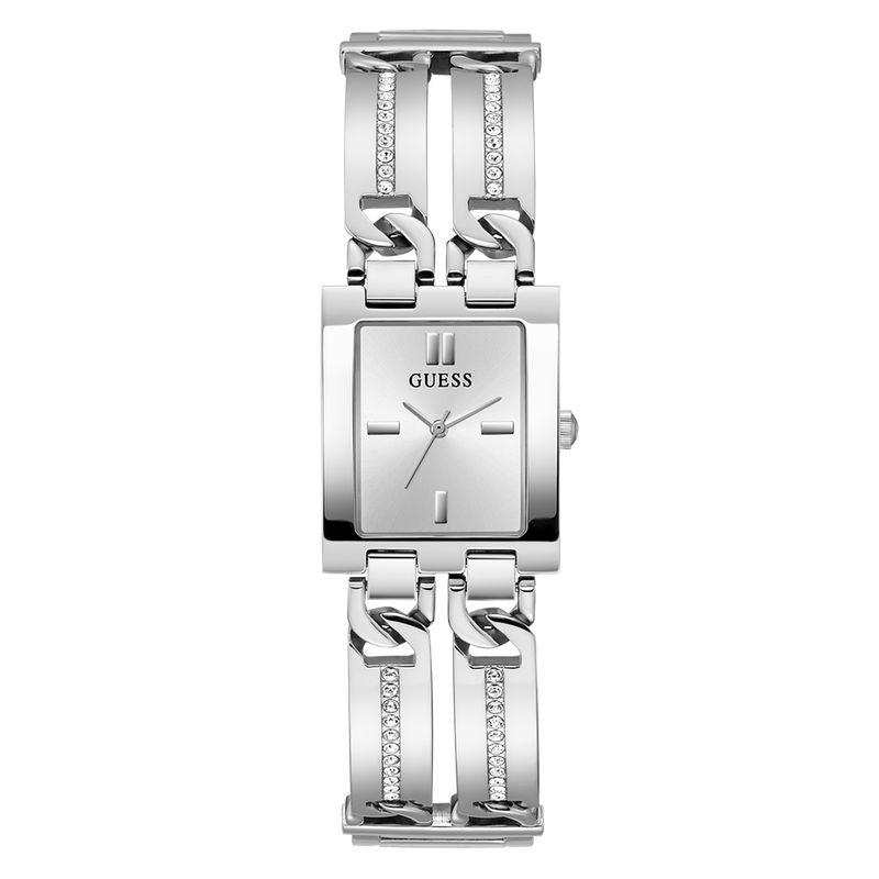 Guess Mod Id Silver Dial Analog Watch