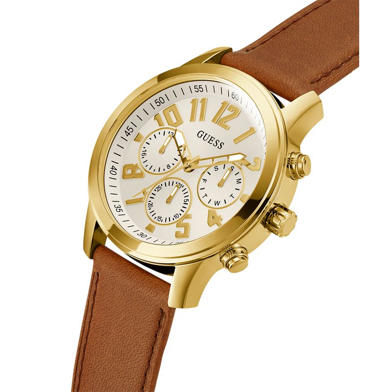 Guess Parker White Dial Multifunction Watch