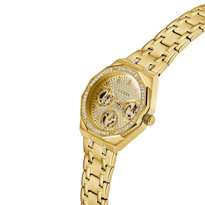 Guess Quinn Gold-Accent Quartz Women's Luxury Watch